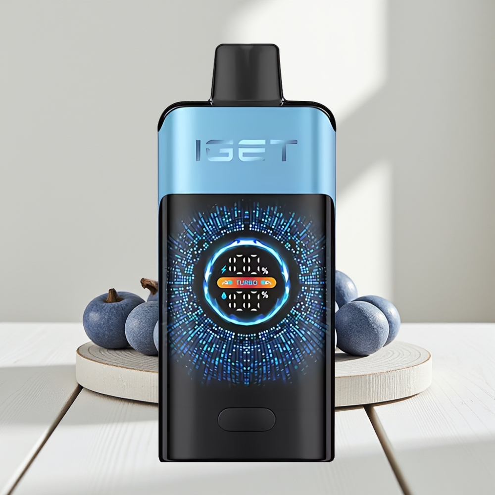 IGET ONE 12000 Puffs Disposable Vape Mėlynasis Monstras, 2700 mAh, 0.6 ohm