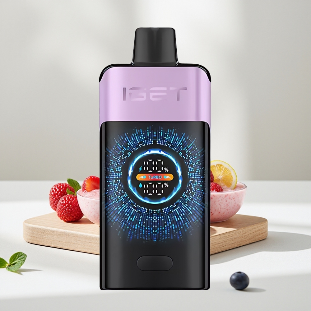 IGET ONE 12000 Puffs Disposable Vape Miškių Uogų Ledas, 2700 mAh, 0.6 ohm