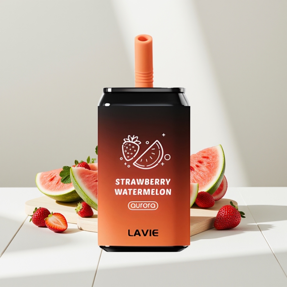 LAVIE Aurora 11000 Puffs Braškės Vandmelonas, 22ML, 650mAh, Type C