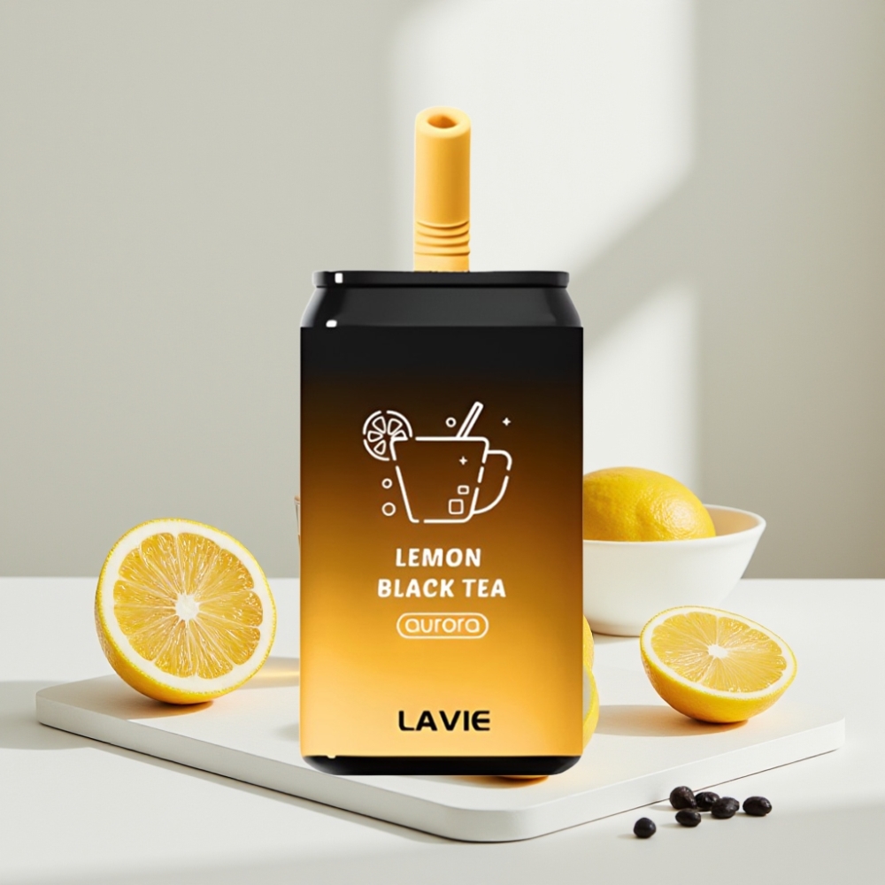LAVIE Aurora 11000 Puffs Citrinų juodosios arbūtos, 22ML, 650mAh, Type C