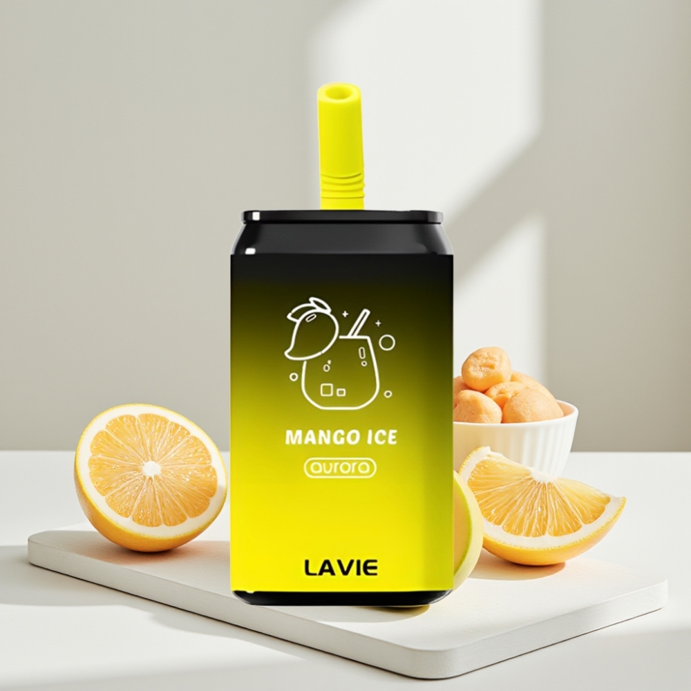 LAVIE Aurora 11000 Puffs Mango ledas, 22ML, 650mAh, Type C