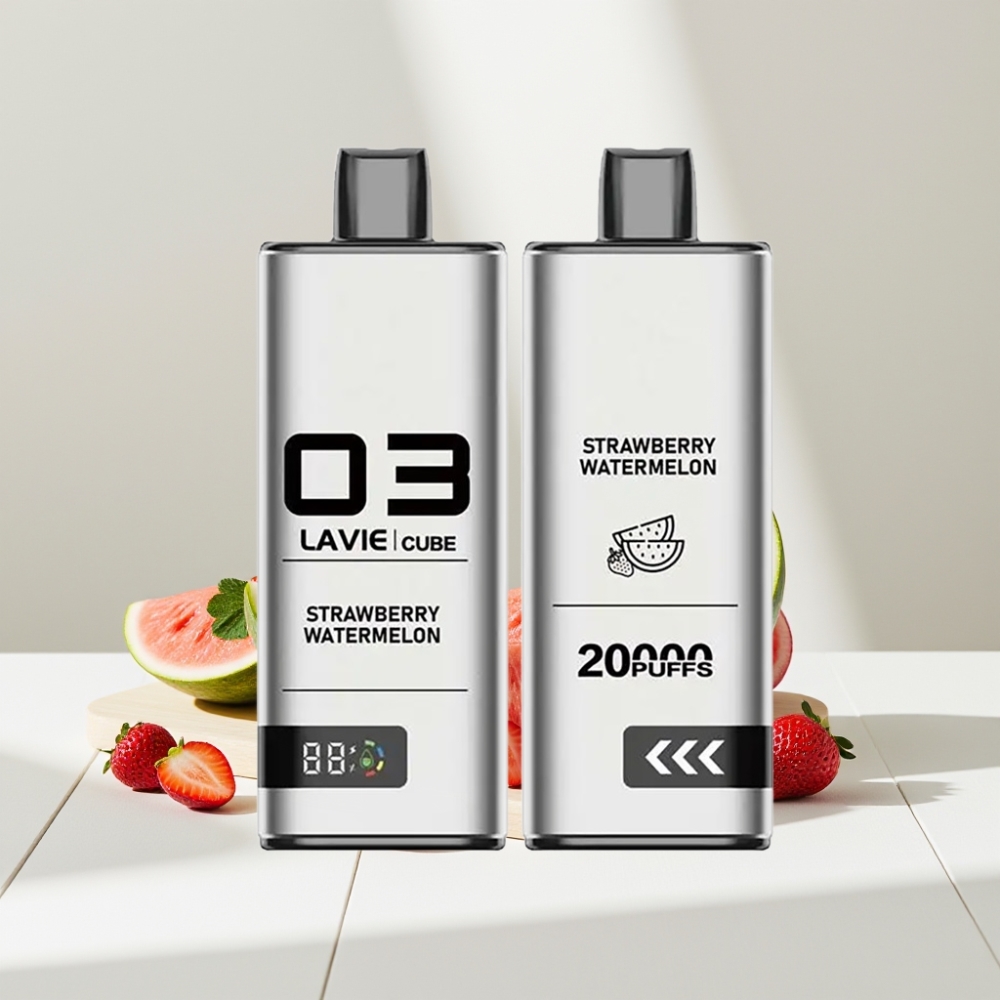 Lavie Cube 20000 Puffs Disposable Vape Braškė-Watermelon 28ML 5% Type C