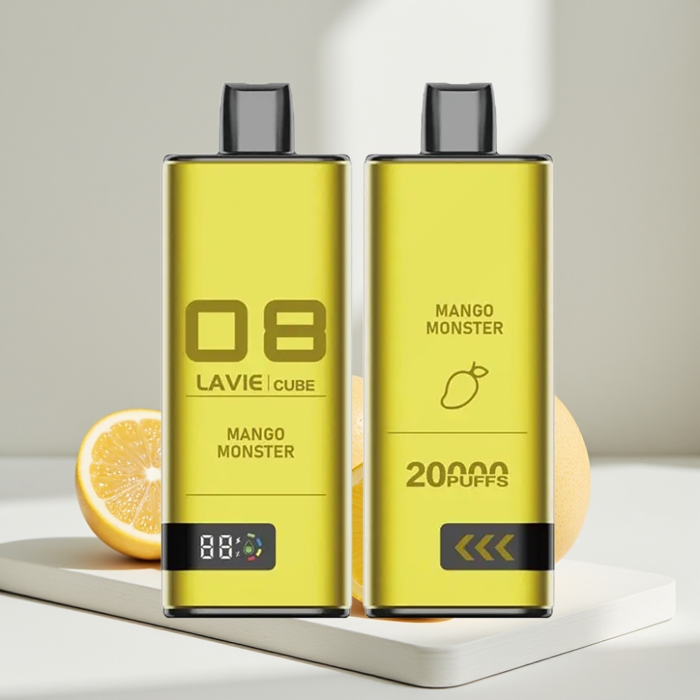Lavie Cube 20000 Puffs Disposable Vape Mango Monster, 28ML, 2%/5%