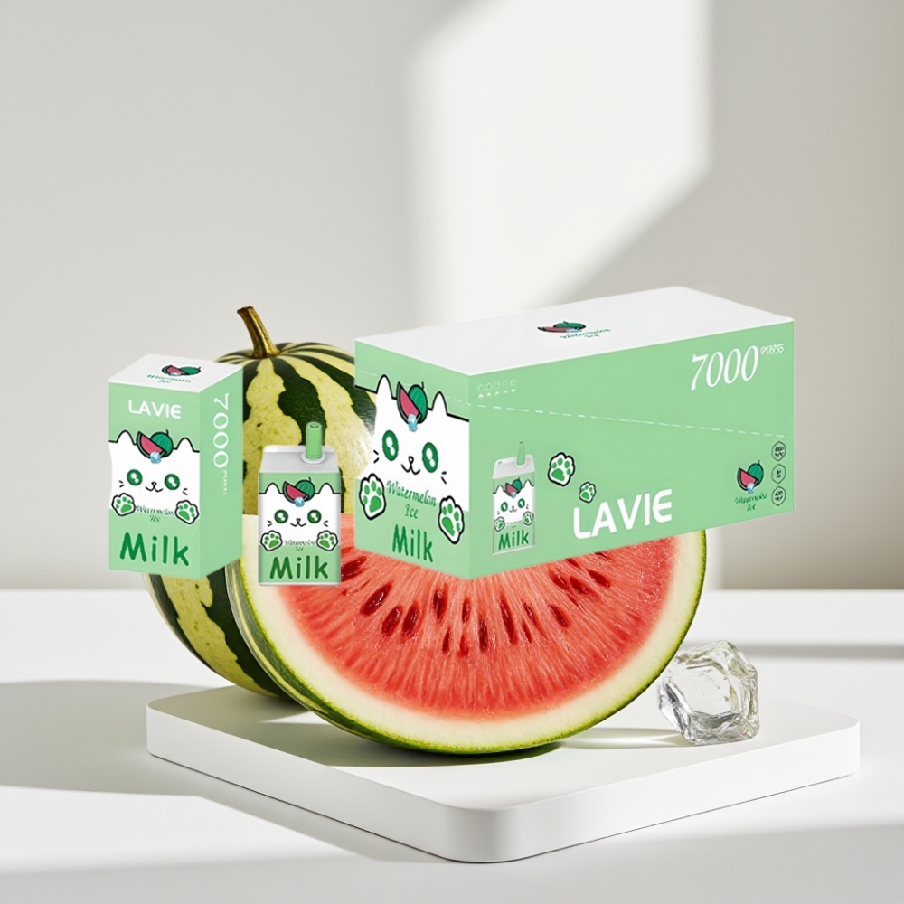LAVIE Milk 7000 Puffs Arbūzas su Ledu, 16ML, 600mAh, Type C