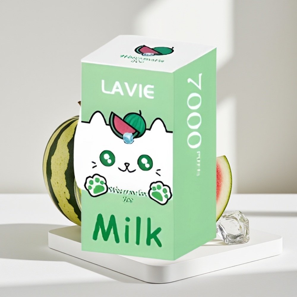 LAVIE Milk 7000 Puffs Arbūzas su Ledu, 16ML, 600mAh, Type C