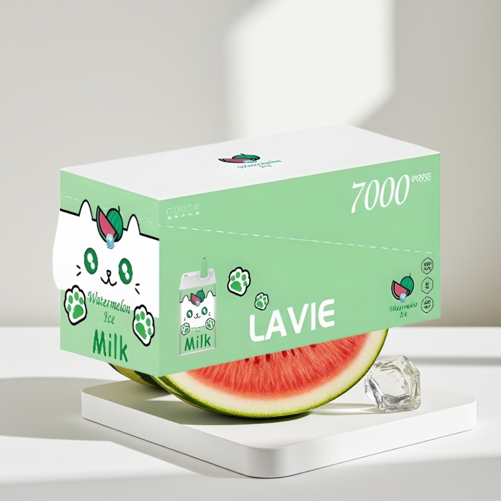 LAVIE Milk 7000 Puffs Arbūzas su Ledu, 16ML, 600mAh, Type C