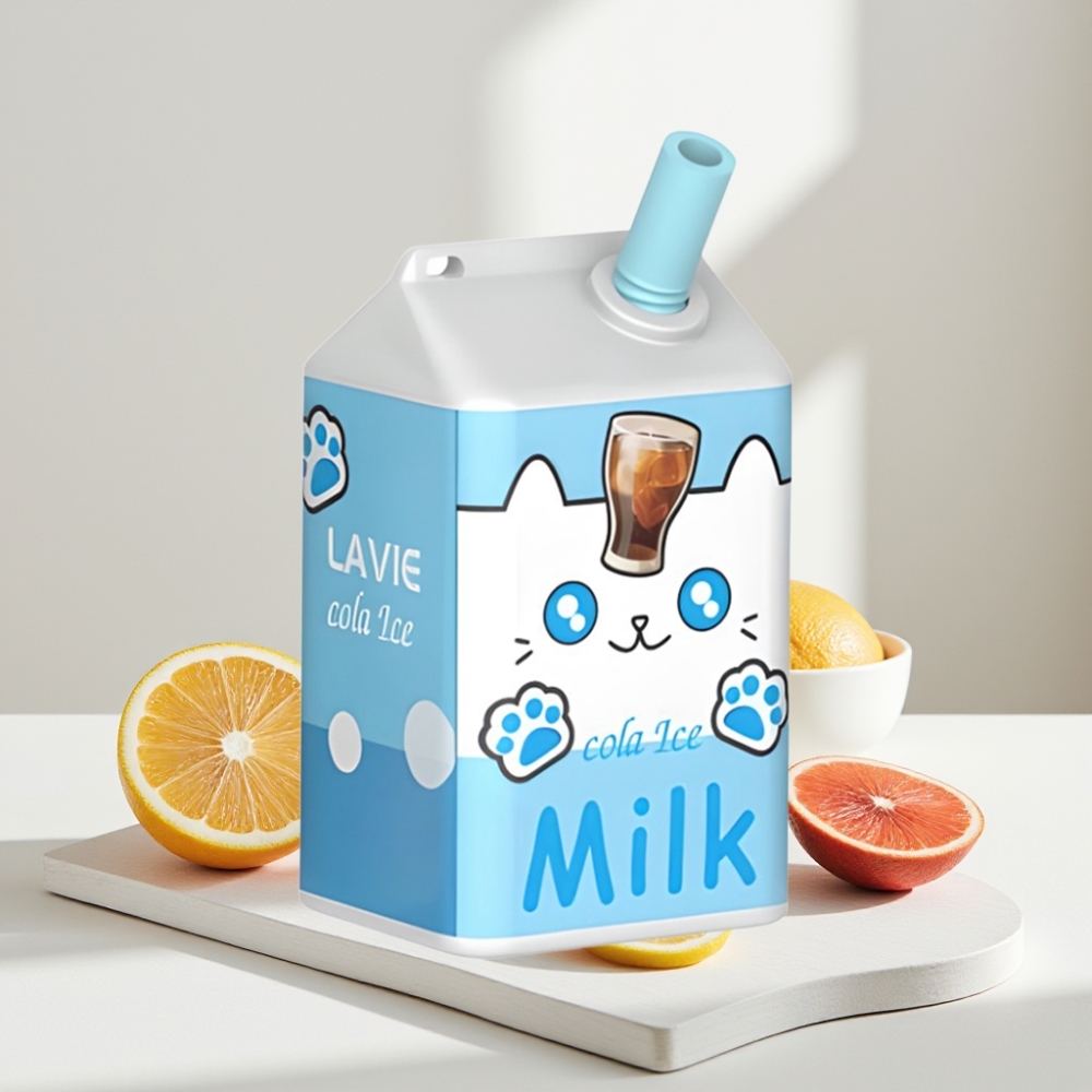 LAVIE Milk 7000 Puffs Kolos Ledas, 16ML, 600mAh, Type C