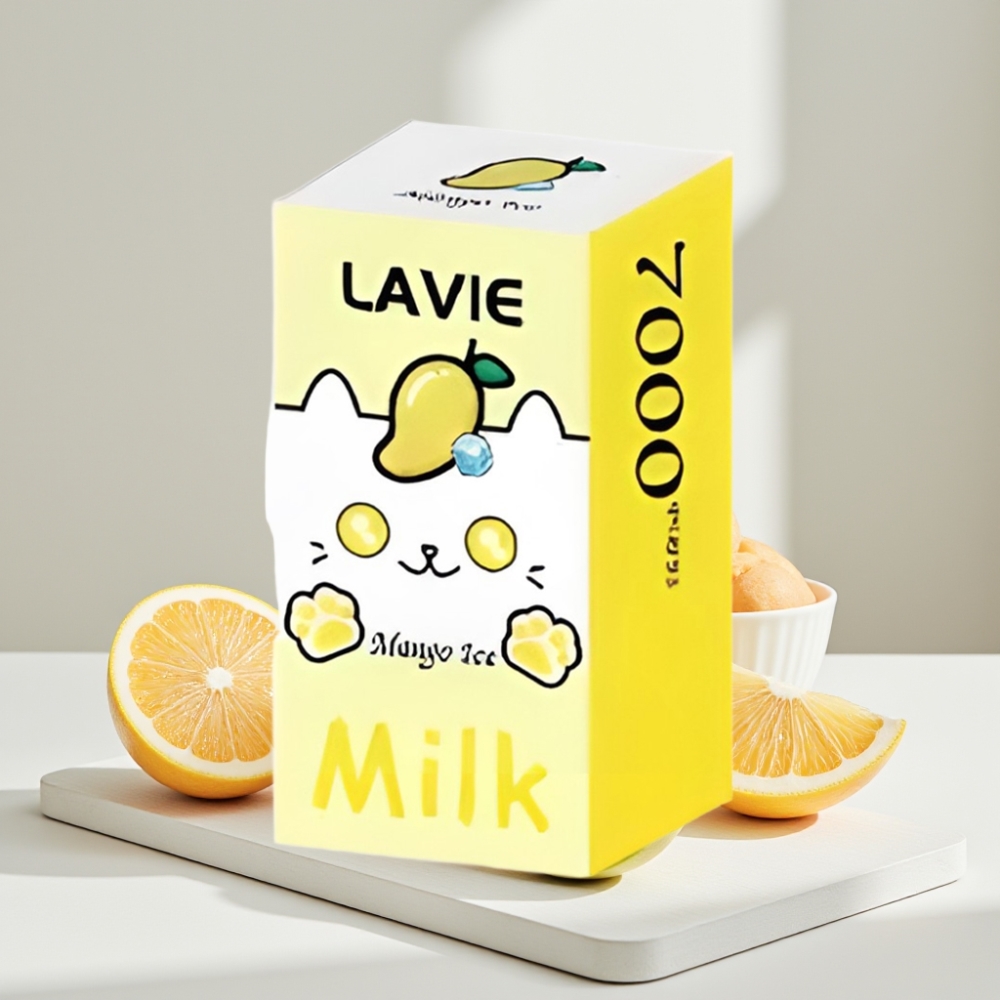 LAVIE Milk 7000 Puffs Mango Ice, 16ML, 600mAh, Type C